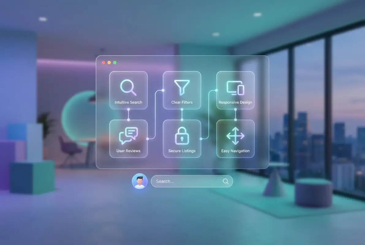 Visual overview of A Simple Online Directory: 6 Key Features to Include for User-Friendliness