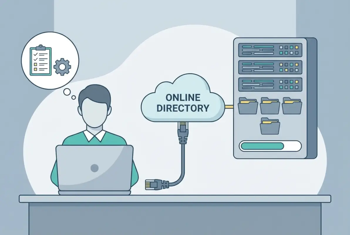 Image for 5 Steps to Download Large Videos from a Friend's Online Directory