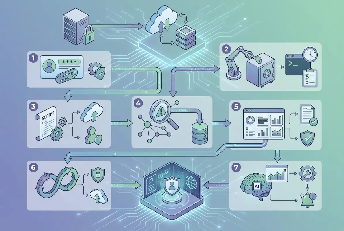 Step-by-step process for The Future of Active Directory: 7 Ways to Leverage AD Security and Automation in Modern Environments