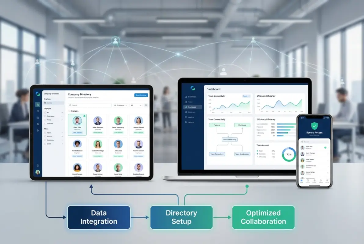 Tools and interfaces for Why Small Businesses Need Company Directories: Essential Benefits & Implementation Guide