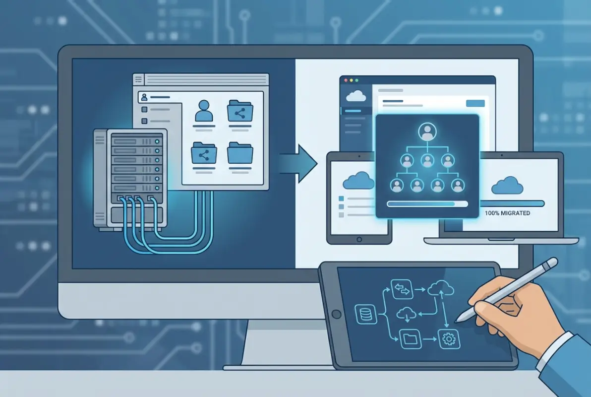Tools and interfaces for Does Windows Small Business Server Include Active Directory? Complete 2025 Migration Guide