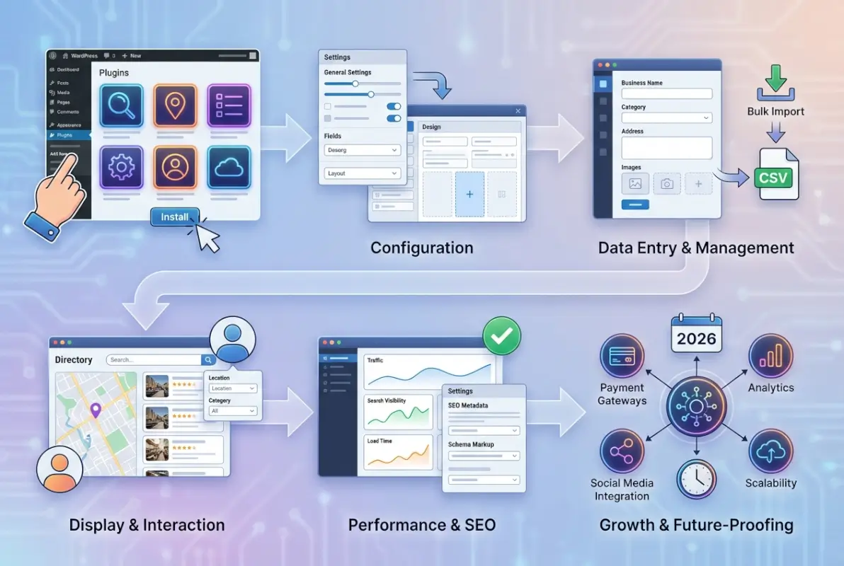 Step-by-step process for Best WordPress Business Directory Plugin: 6 Top Choices for 2026