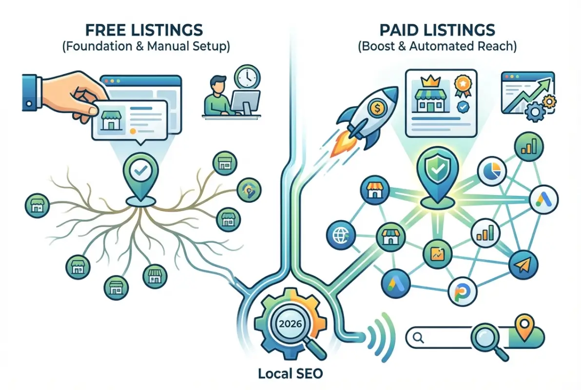 Core concepts behind Free vs Paid Business Listings: Which Strategy Works Best for Local SEO in 2026?
