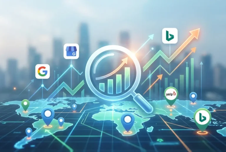 Visual overview of 7 Powerful Ways Free Business Listings Boost Local SEO Rankings