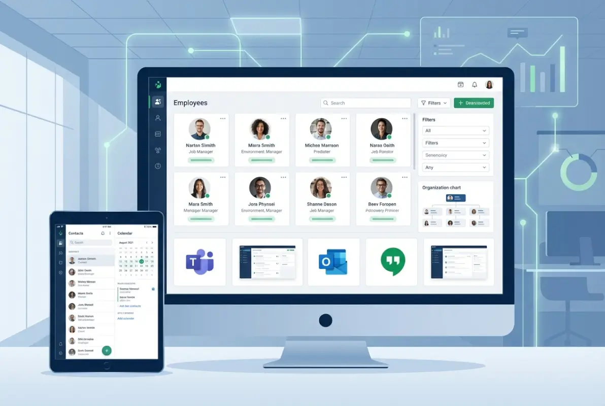 Tools and interfaces for Best Company Directory Software for 2025: Top 5 Employee Directory Solutions