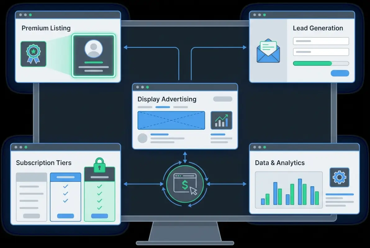 Tools and interfaces for Business Directory Services: 5 Offerings to Monetize Your Site