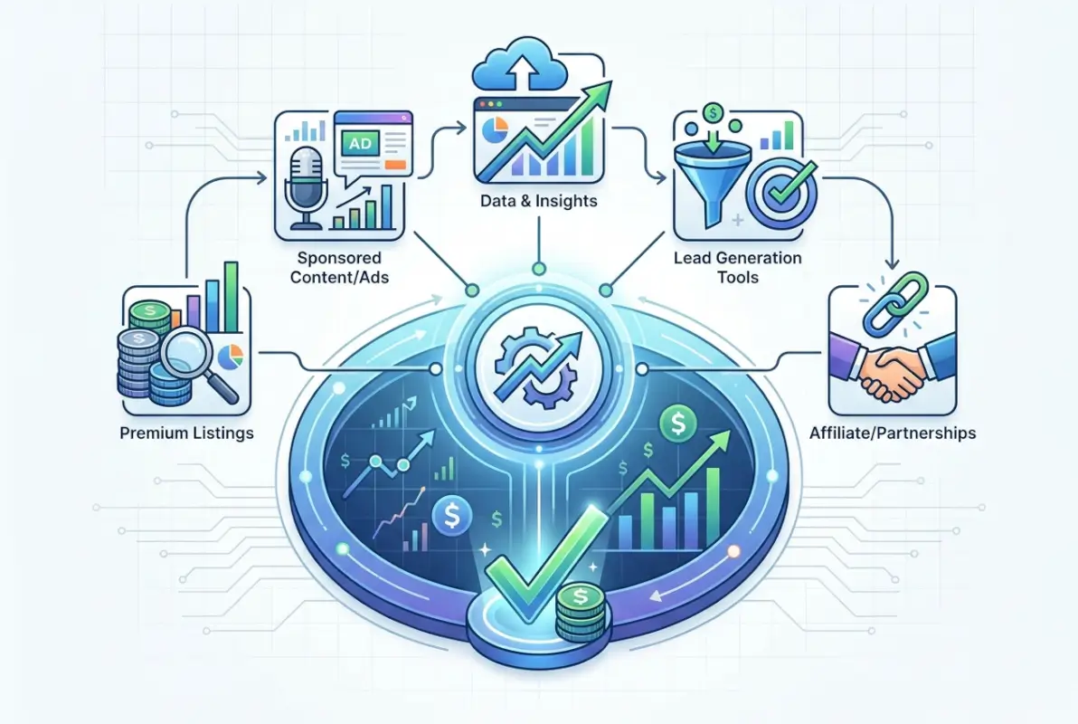 Best practices for Business Directory Services: 5 Offerings to Monetize Your Site