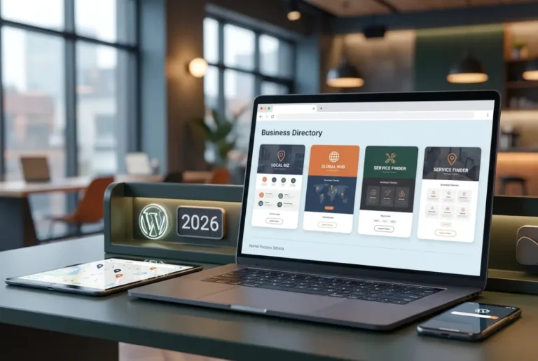 Visual overview of Business Directory Themes: Top 5 WordPress Designs for 2026