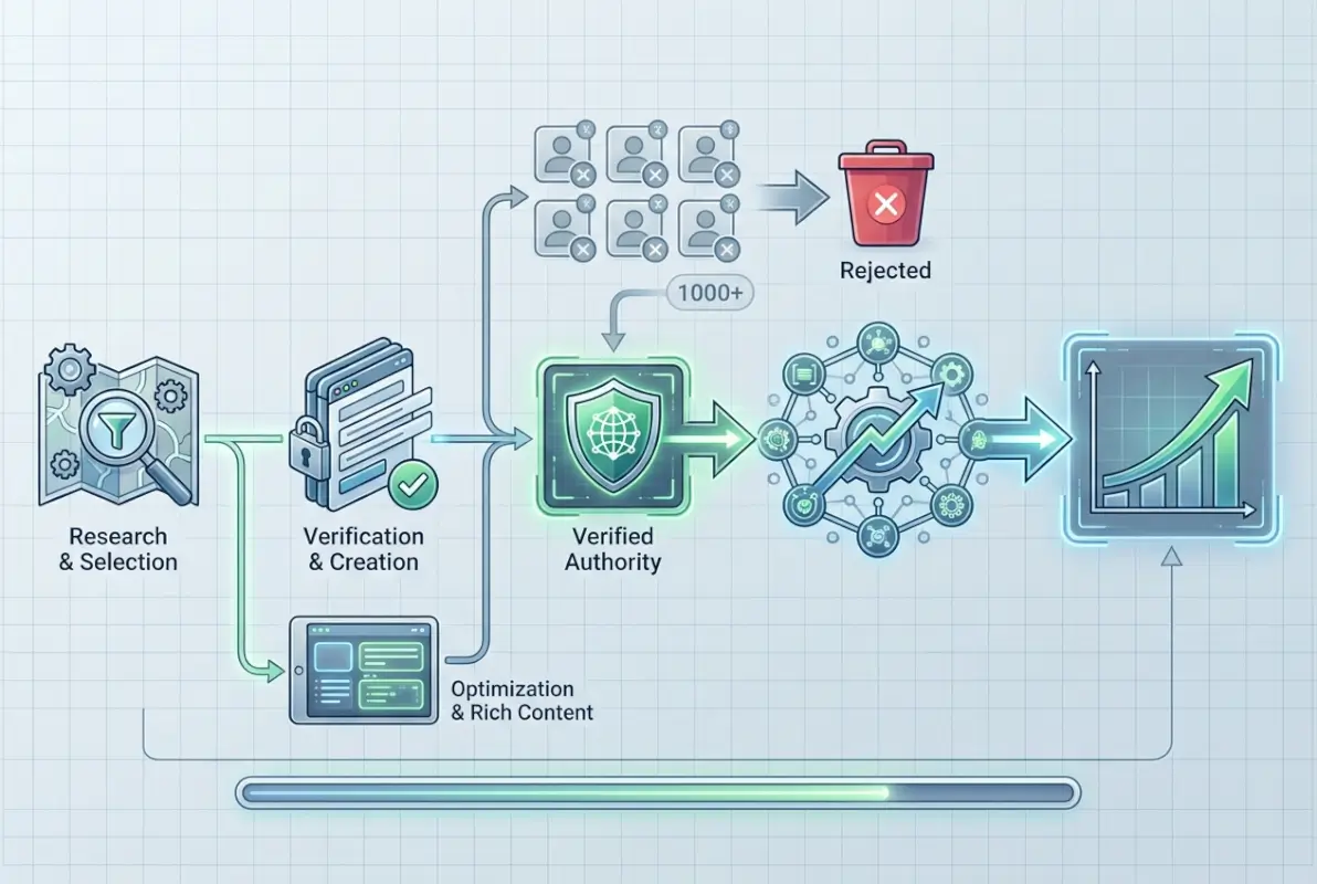 Step-by-step process for Business Listing Backlinks 2026: Quality Over Quantity Wins