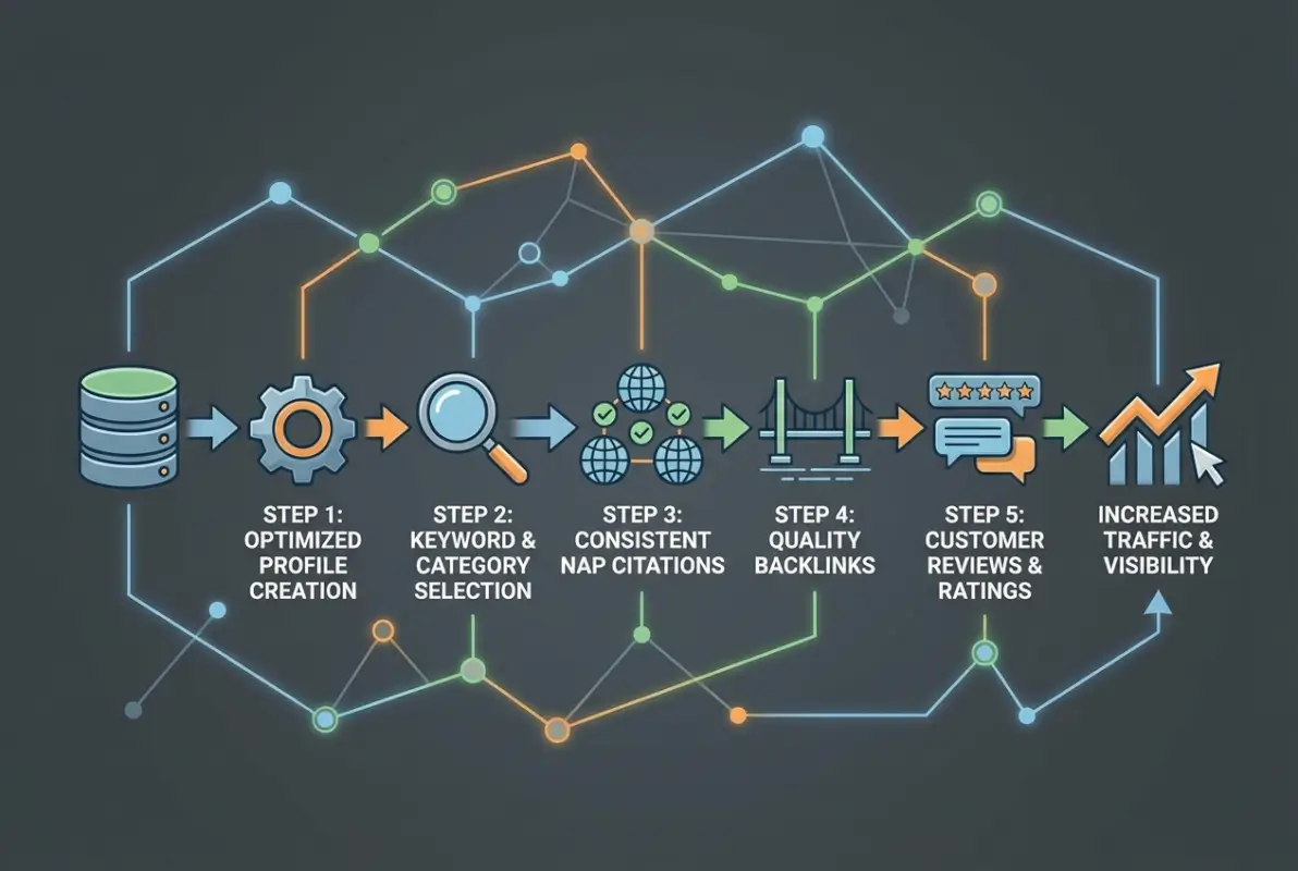 Step-by-step process for Business Directory Benefits for Online Visibility: 5 Proven Strategies That Drive Traffic