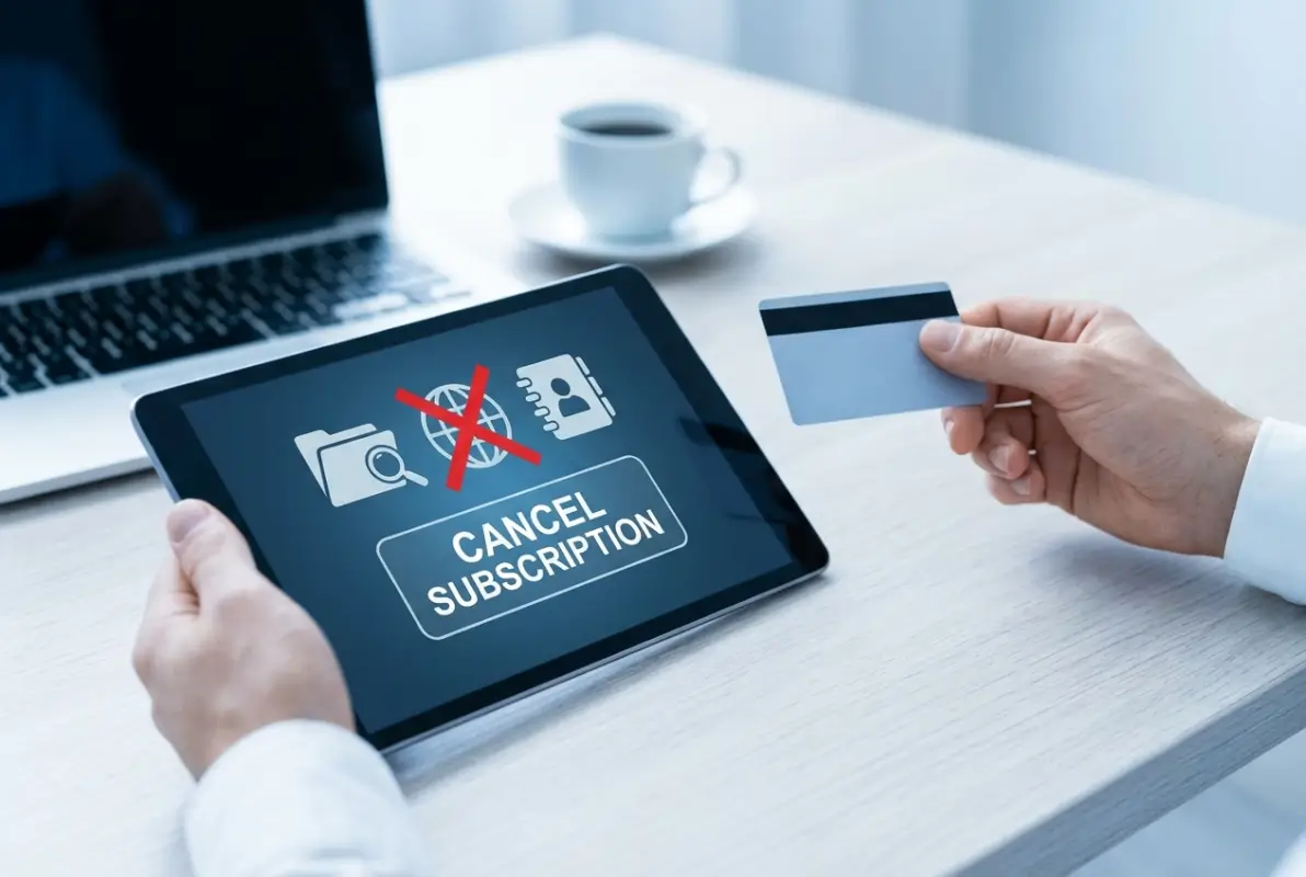 Visual overview of 5 Steps to Cancel Your Next Directory Online Subscription
