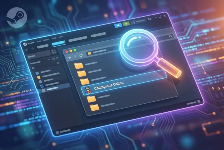 Visual overview of Where Is My Champions Online Directory on Steam? 5 Steps to Find It