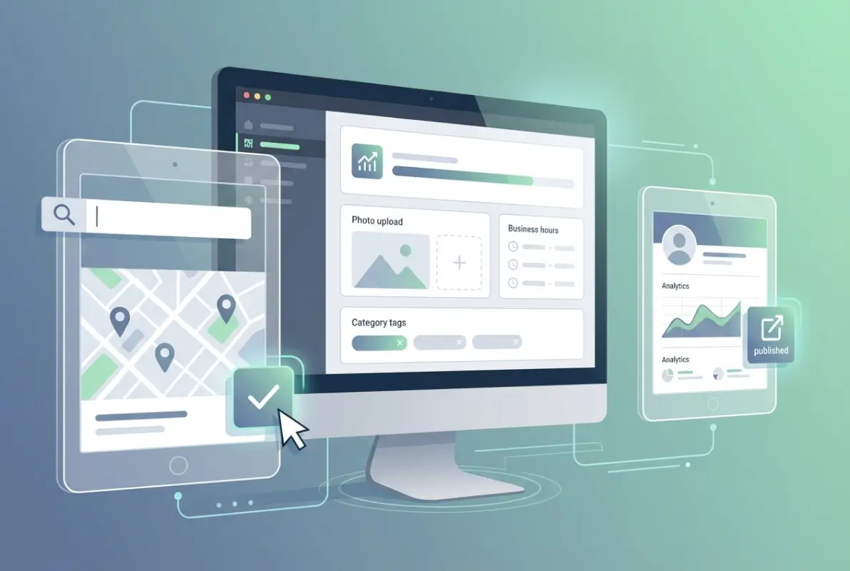 Tools and interfaces for How to Claim Your CitySearch Listing: Free Guide to Add & Optimize Your Business Profile