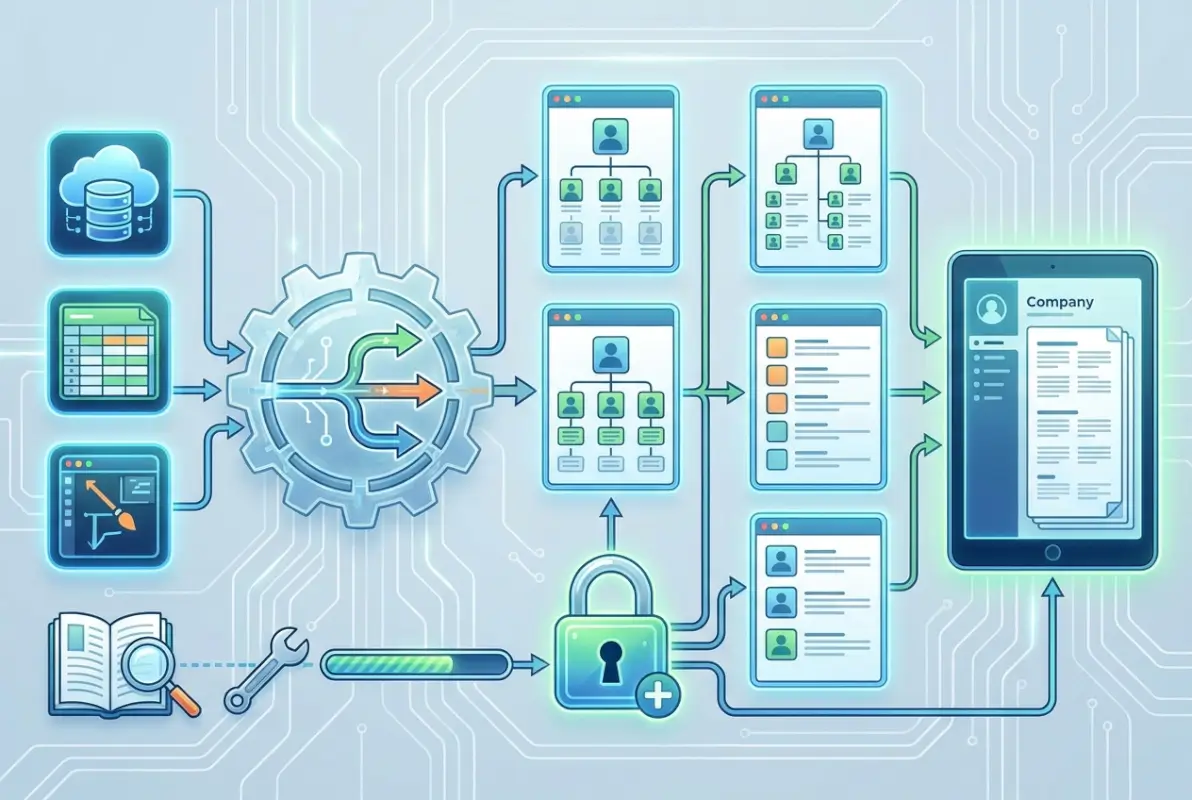 Step-by-step process for Company Directory Templates: 5 Examples + Free Format & Creation Guide