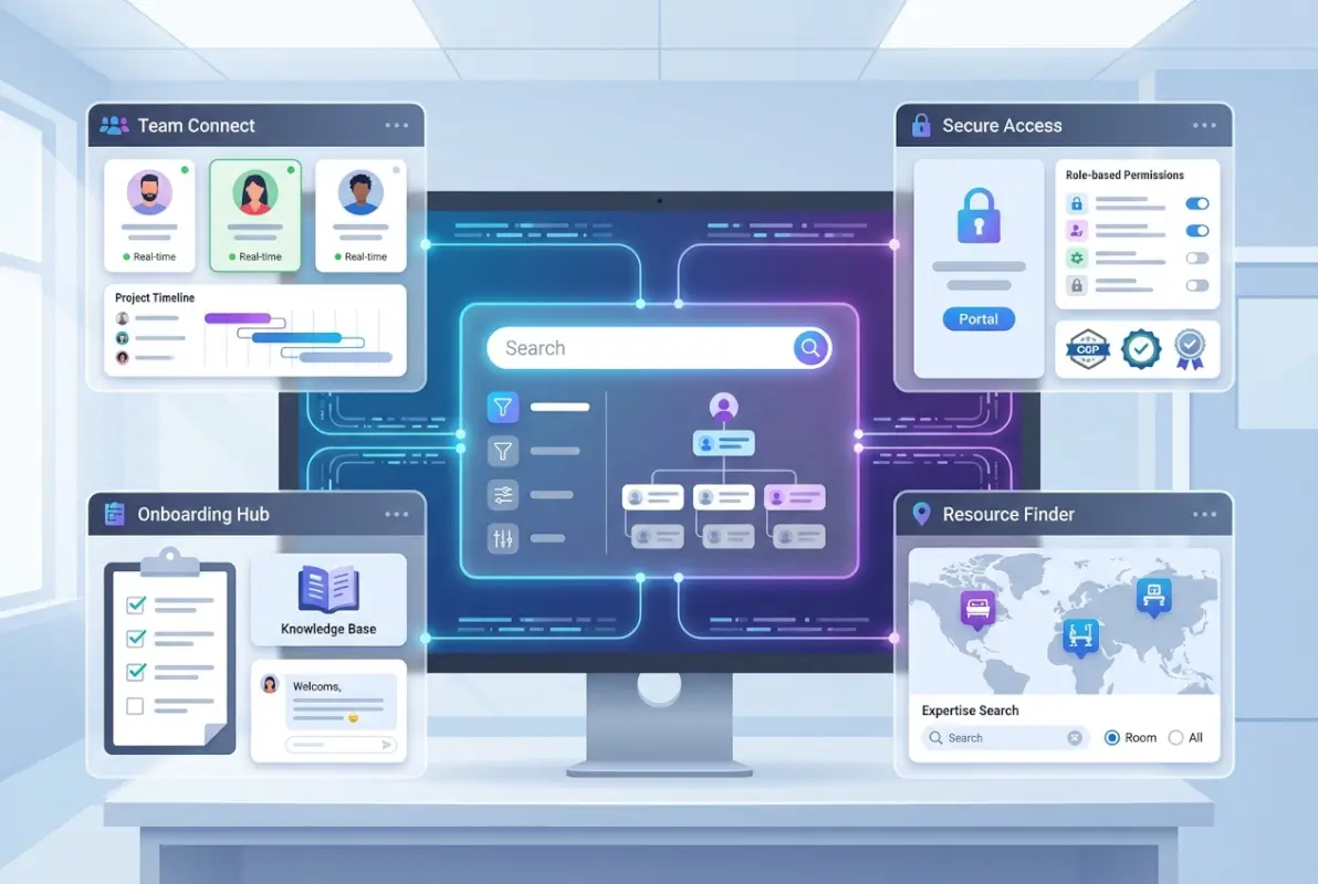 Tools and interfaces for Corporate Directories: 5 Key Benefits for Large Organizations