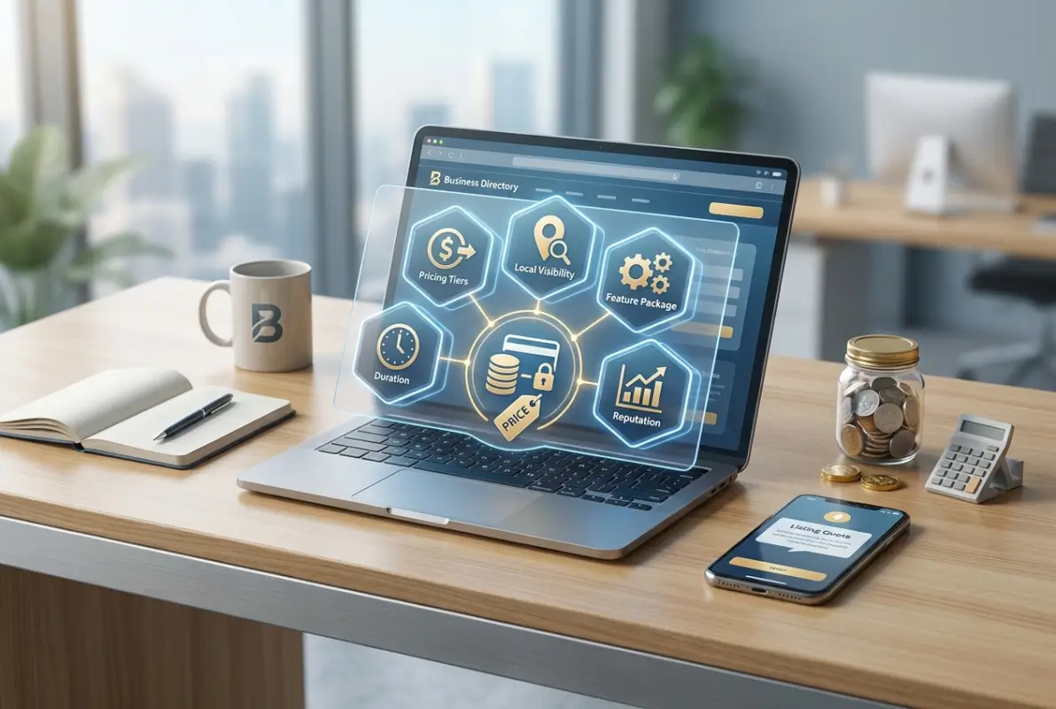 Visual overview of Cost to List a Business in a Directory: 5 Pricing Factors