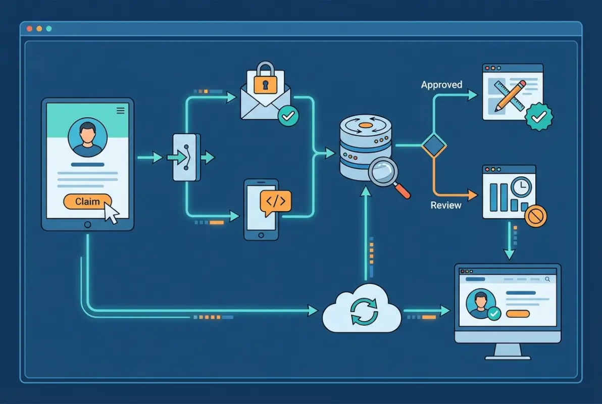 Step-by-step process for How to Create an Online Directory for 'Claim Your Profile' Functionality