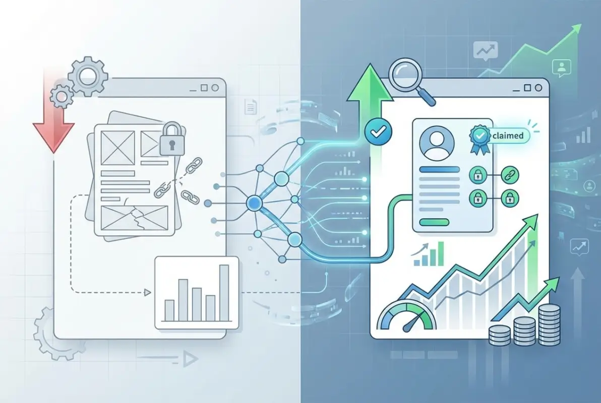 Best practices for How to Create an Online Directory for 'Claim Your Profile' Functionality