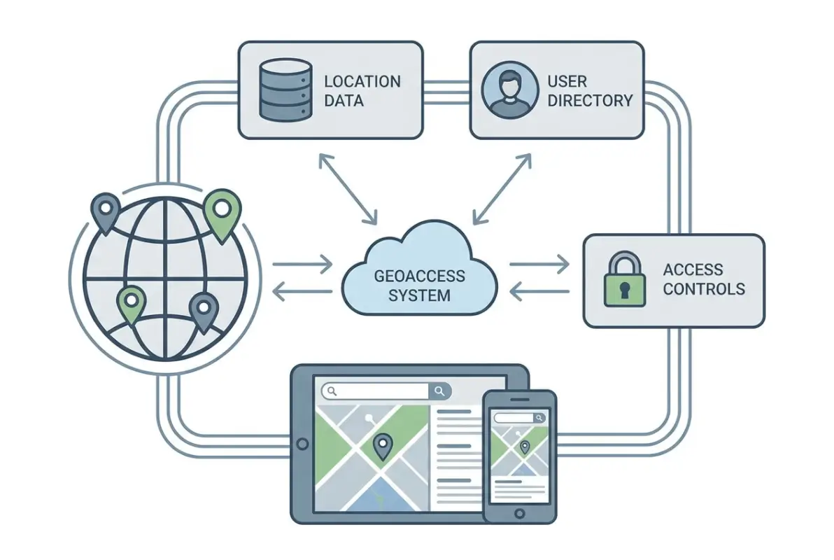 Core concepts behind What is Geoaccess? Complete Guide to Geo-Enabled Directory Systems & Data Management