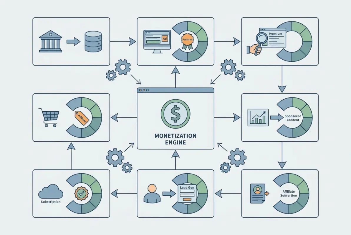 Step-by-step process for Directory Advertising: 7 Strategies to Monetize Your Platform & Drive Revenue