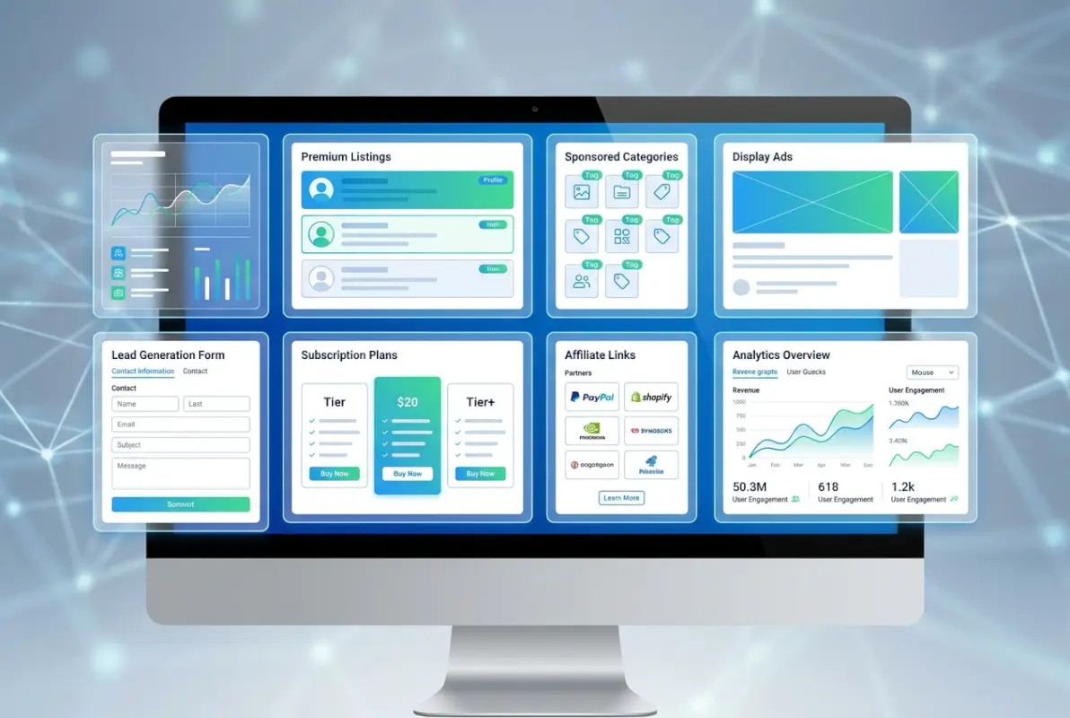 Tools and interfaces for Directory Advertising: 7 Strategies to Monetize Your Platform & Drive Revenue