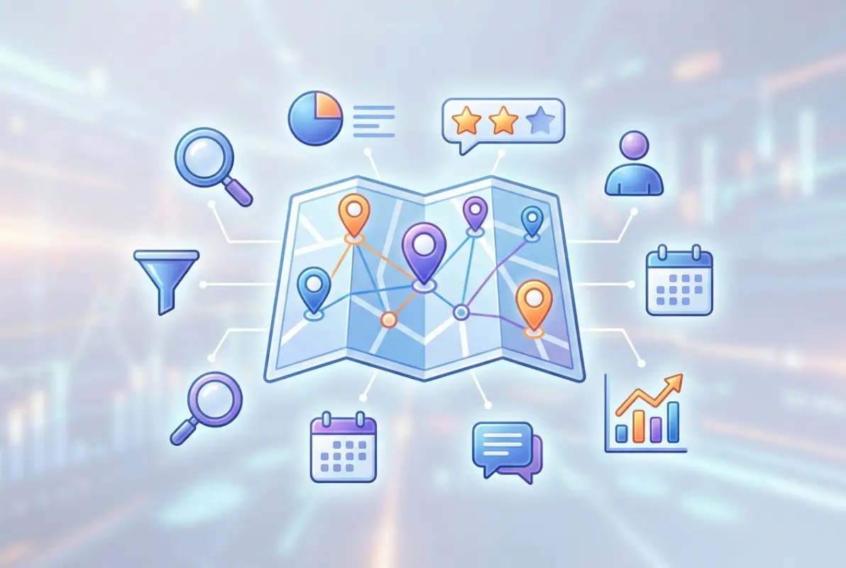 Visual overview of Directory Listing Website Features: 7 Essential Elements That Drive Success