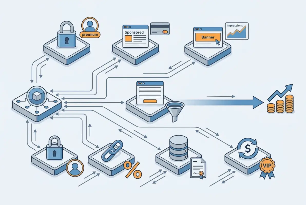Step-by-step process for Directory Monetization Strategies: 7 Ways to Generate Revenue from Your Platform