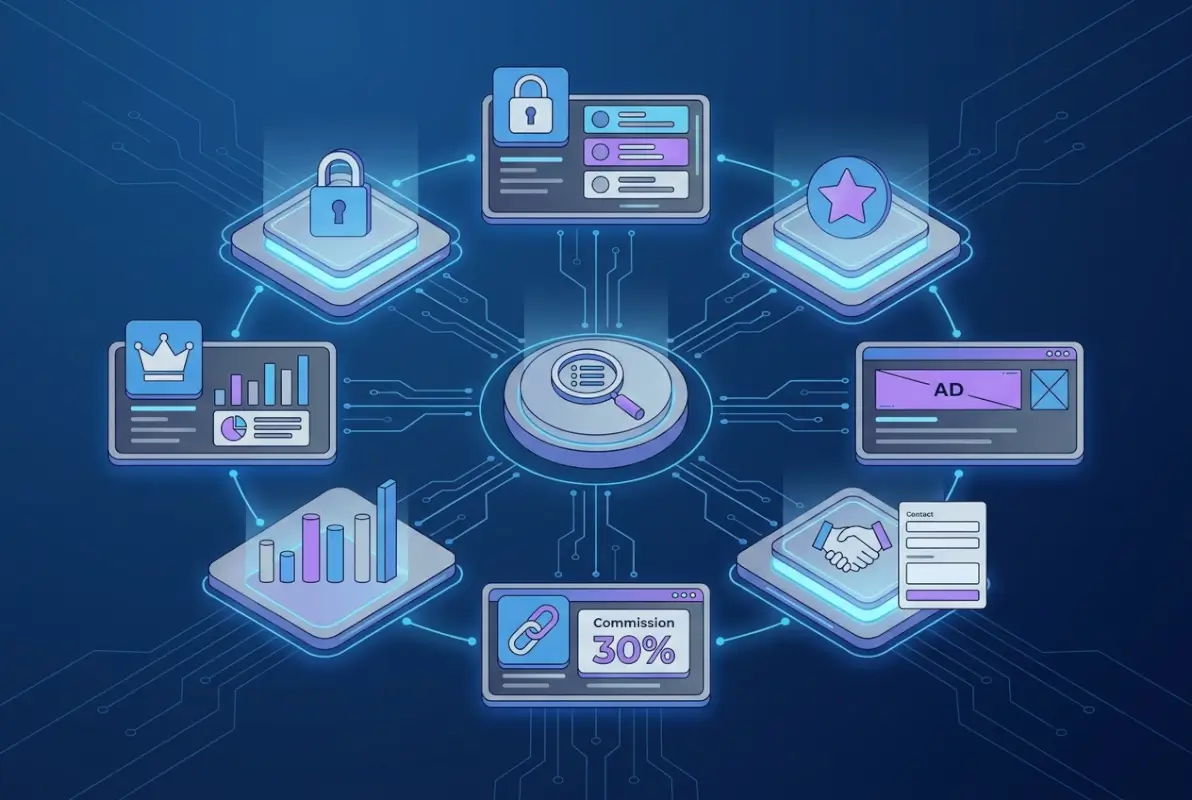 Tools and interfaces for Directory Monetization Strategies: 7 Ways to Generate Revenue from Your Platform