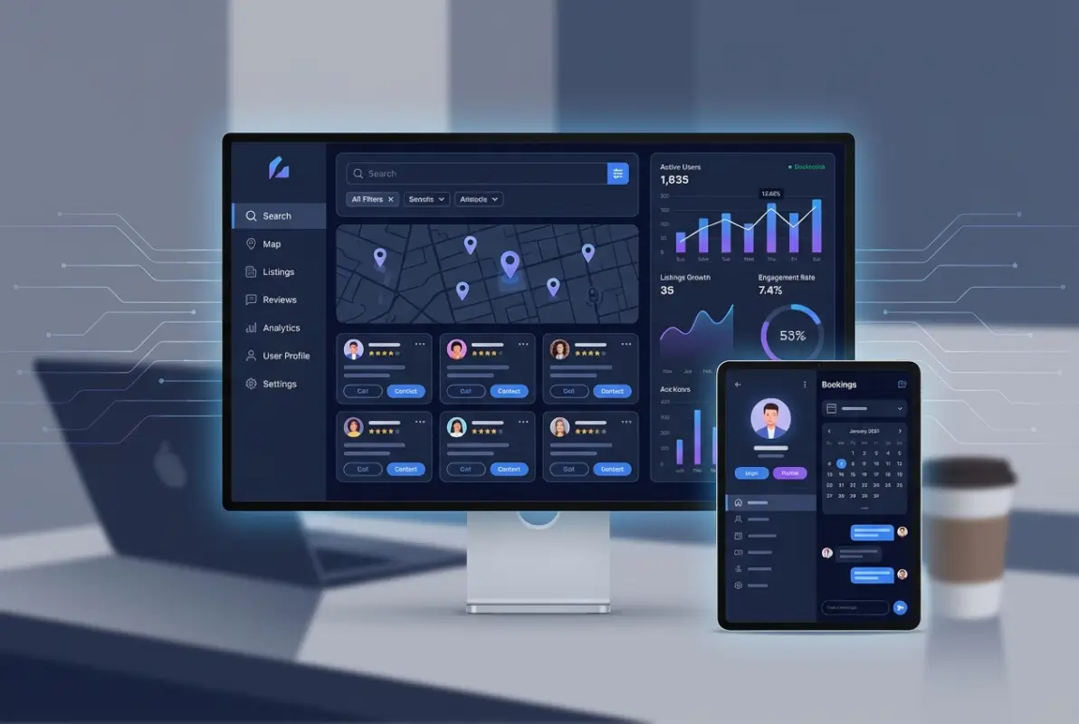 Tools and interfaces for Directory Website: 7 Essential Features to Look for in a Platform