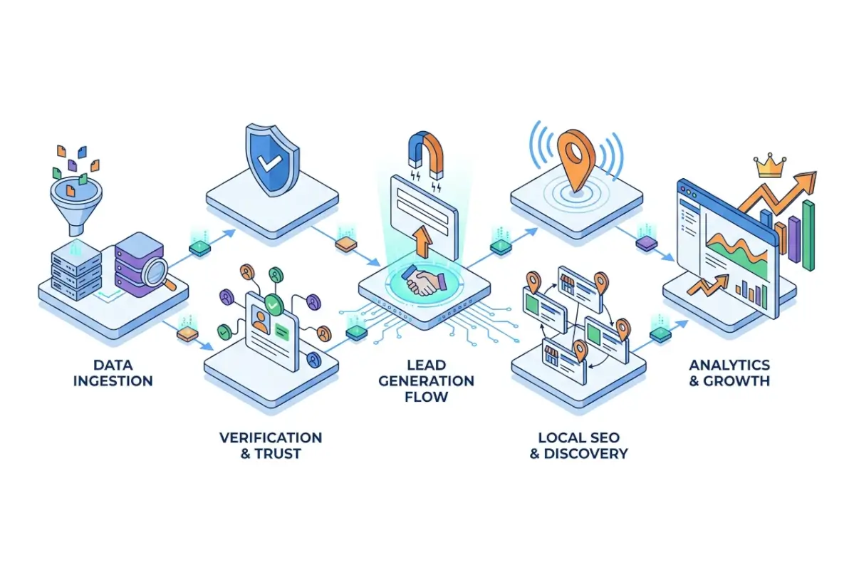 Step-by-step process for Directory Websites: 5 Reasons Your Business Needs One in 2025