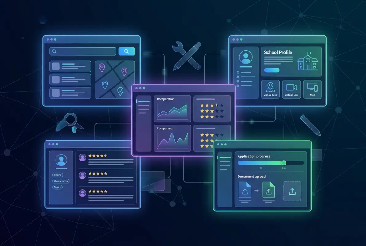 Tools and interfaces for 5 Best Education Directories to Find Schools in 2025 (Complete Guide)