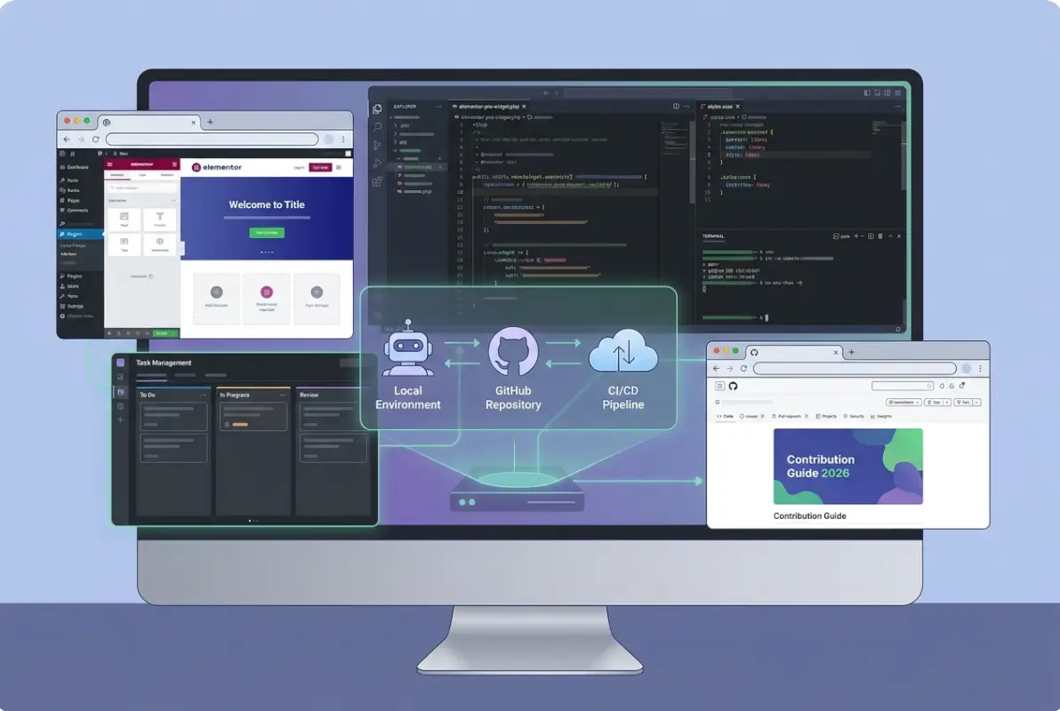 Tools and interfaces for How to Contribute to Elementor Pro on GitHub: Complete Developer Guide for 2026