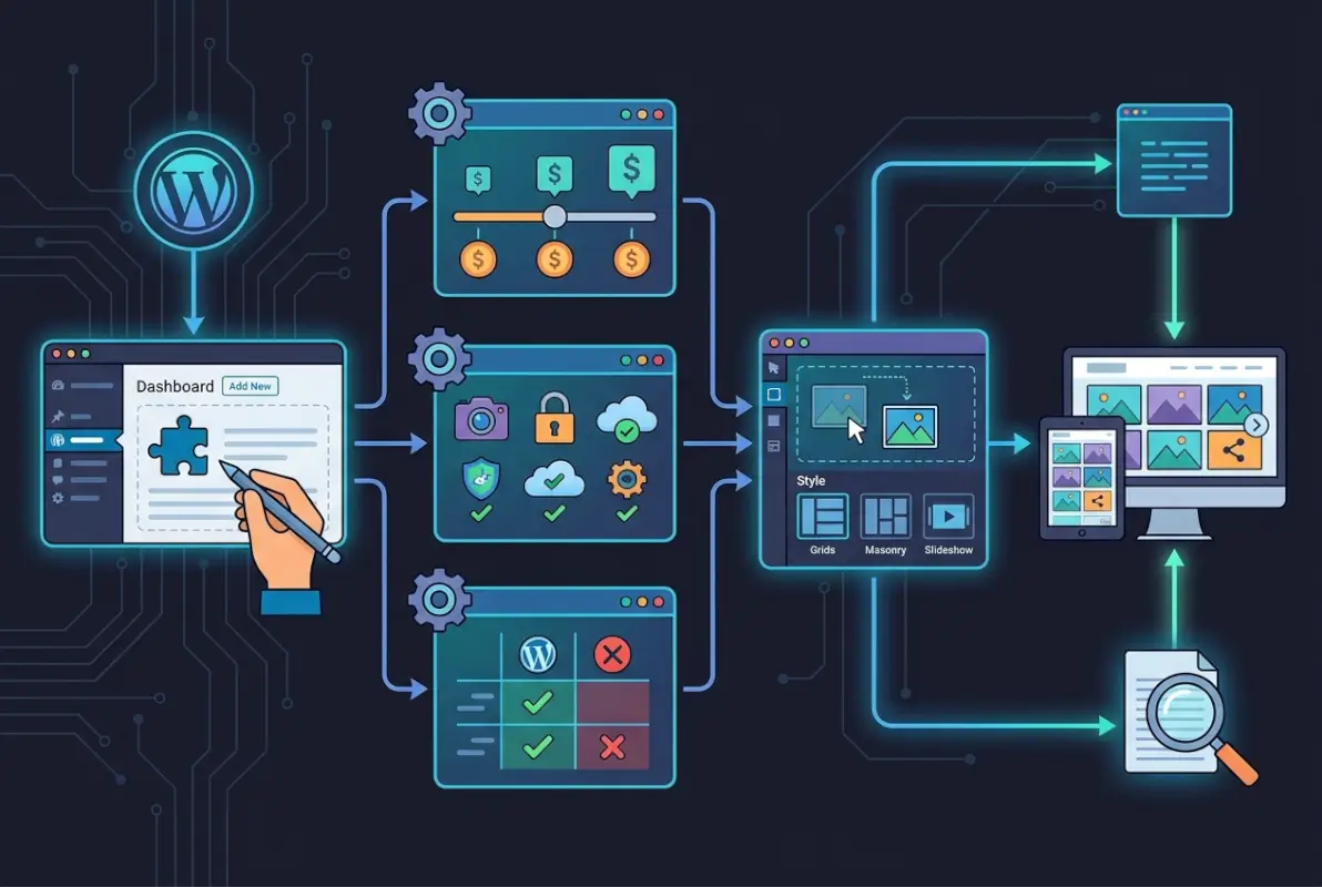 Step-by-step process for Envira Gallery Review: Pricing, Features & WordPress Plugin Comparison 2024