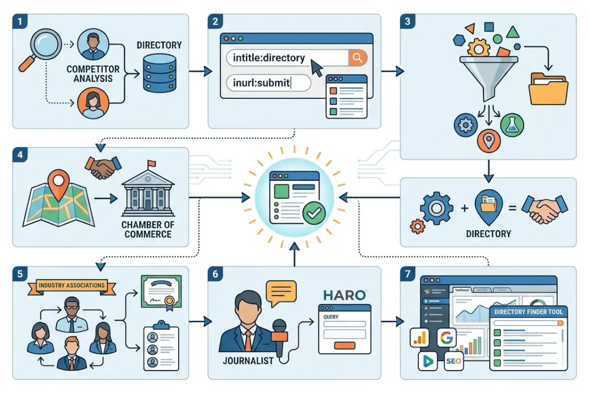 Step-by-step process for How to Find Directory Listings for SEO: 7 Proven Strategies That Actually Work