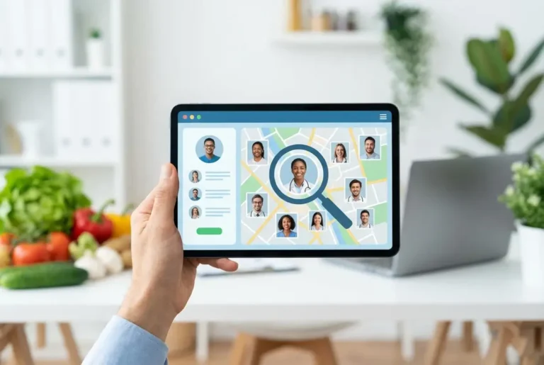 Visual overview of Academy of Nutrition and Dietetics Find a Nutrition Expert Directory: How to Find a Qualified Dietitian in 2025