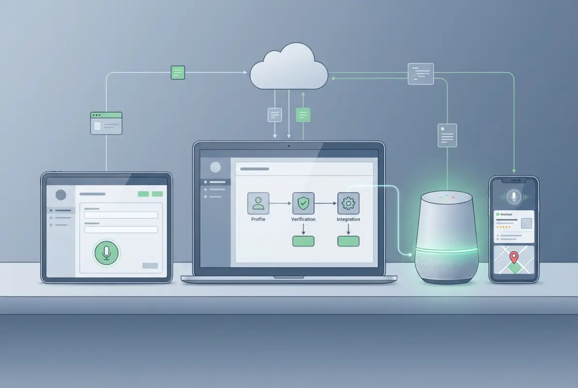 Tools and interfaces for How to Register My Business to Alexa Directory: Complete Voice Search Setup Guide