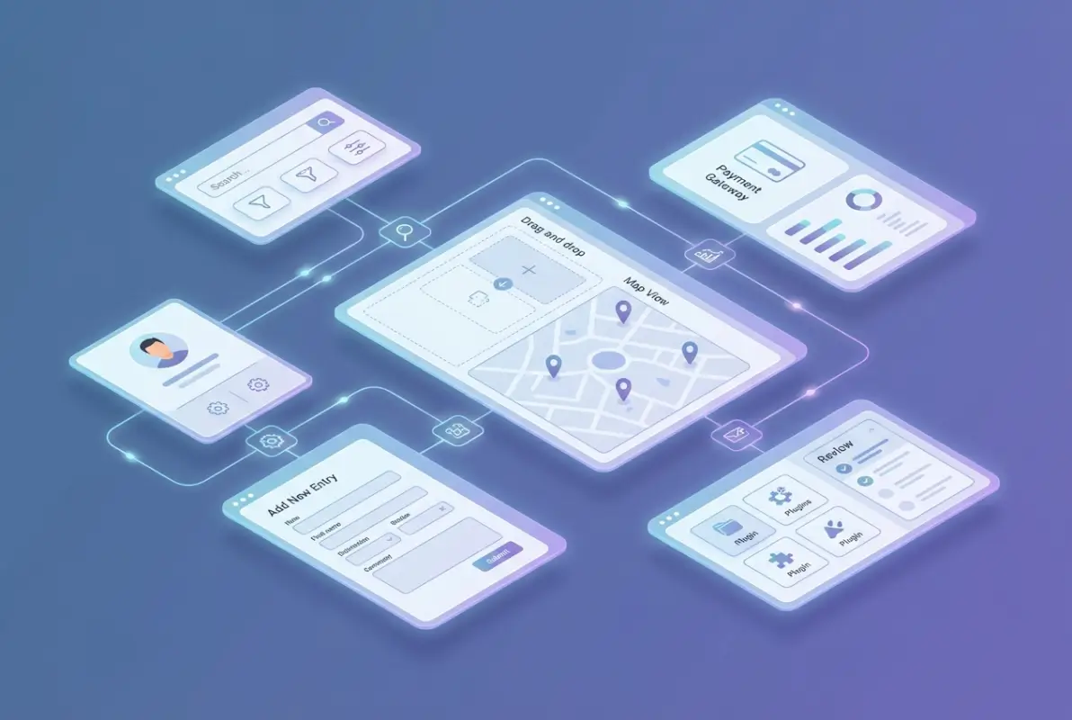 Tools and interfaces for How to Create Your Own Online Directory: 7 Must-Have Elements