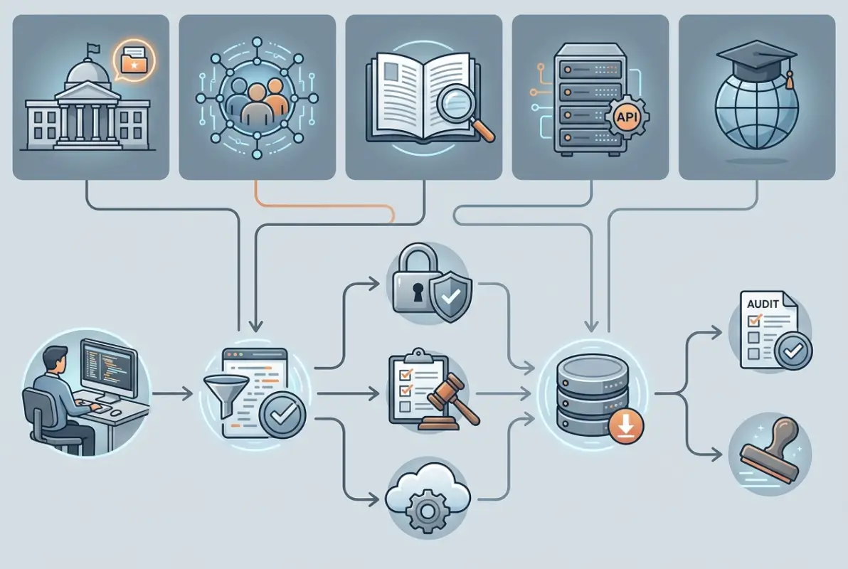 Step-by-step process for How to Download Business Directories Data: 5 Legal Sources & Compliance Workflows