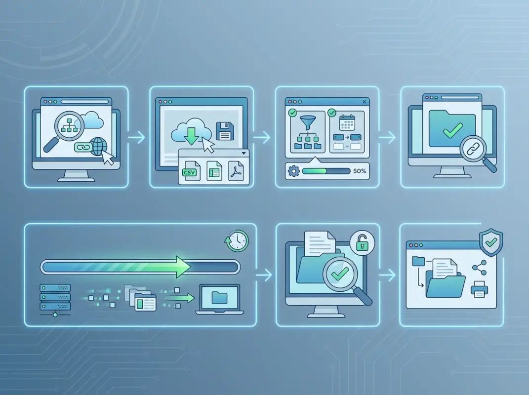 Step-by-step process for How to Download an Online Directory: 6 Simple Methods