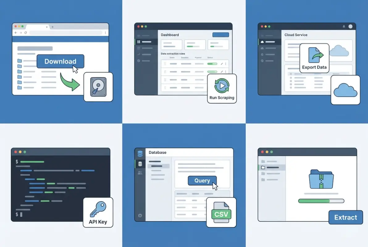 Tools and interfaces for How to Download an Online Directory: 6 Simple Methods