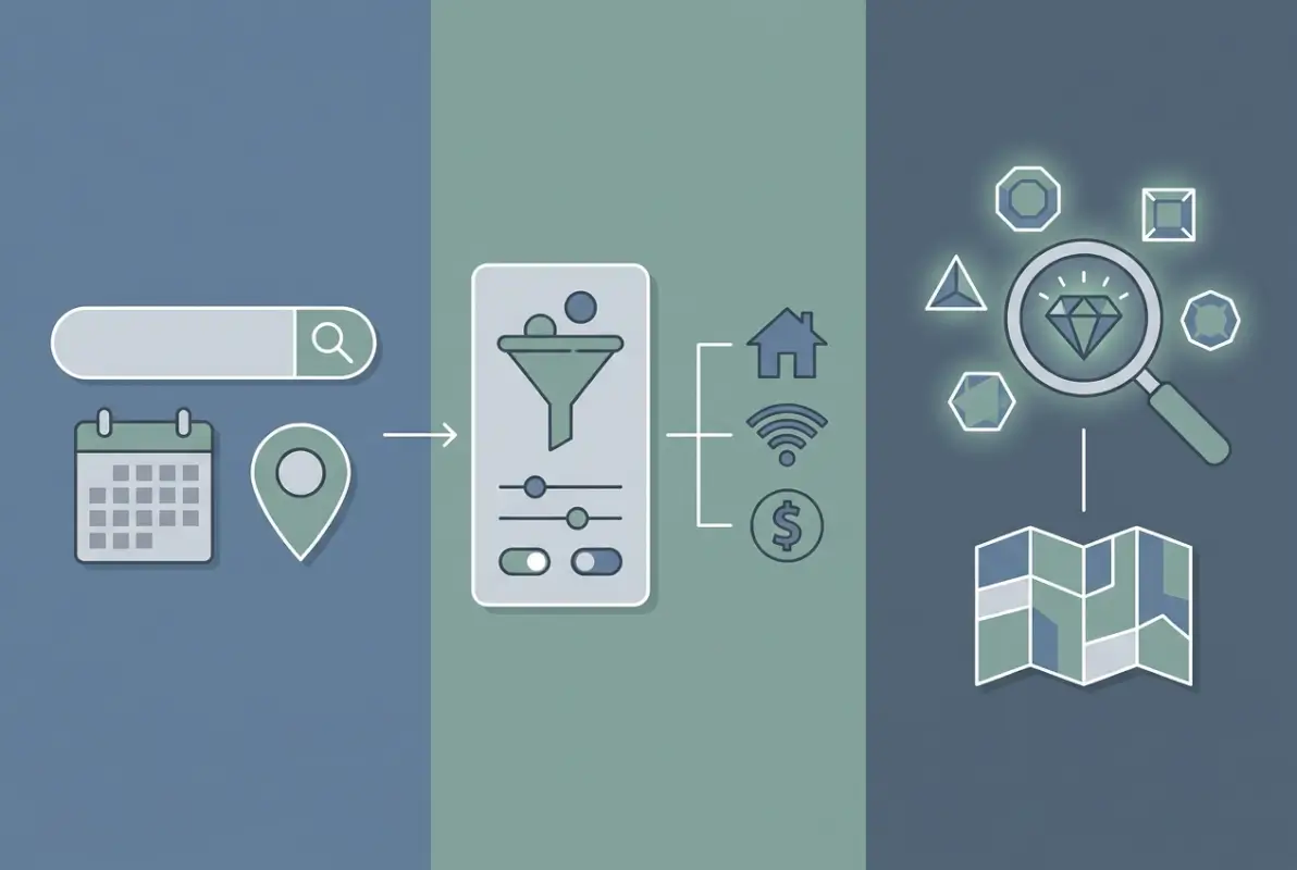 Core concepts behind How to Find an Airbnb Listing: Search Keywords, Filters & Rare Find Tips