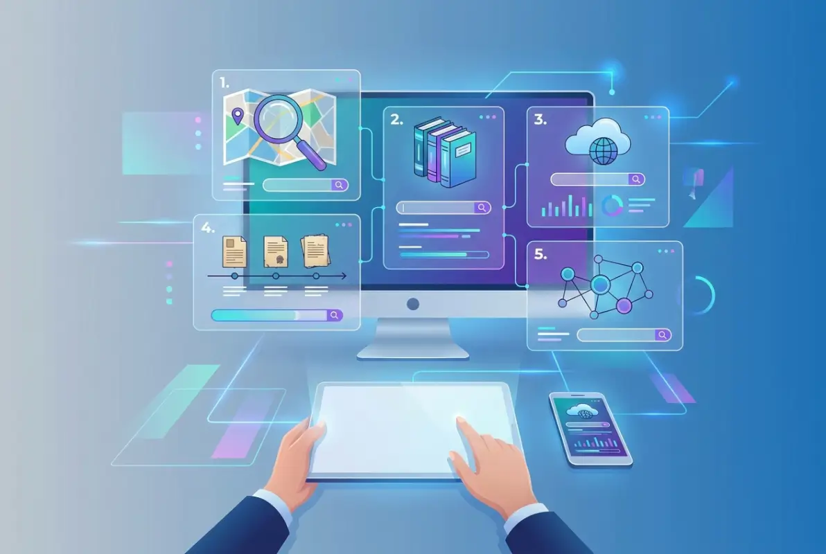 Tools and interfaces for How to Find City Directories Online: 5 Best Sources for Historical Research