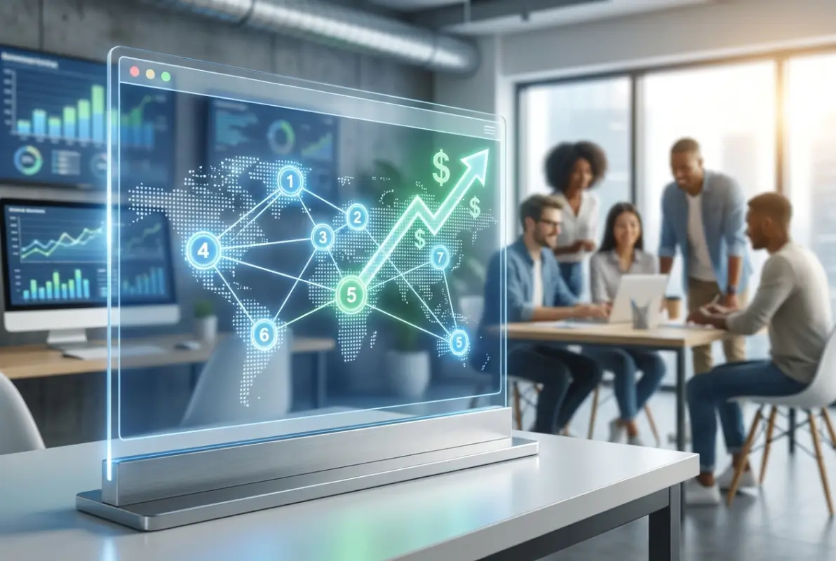 Visual overview of 7 Key Steps to Make an Online Directory Website That Drives Revenue