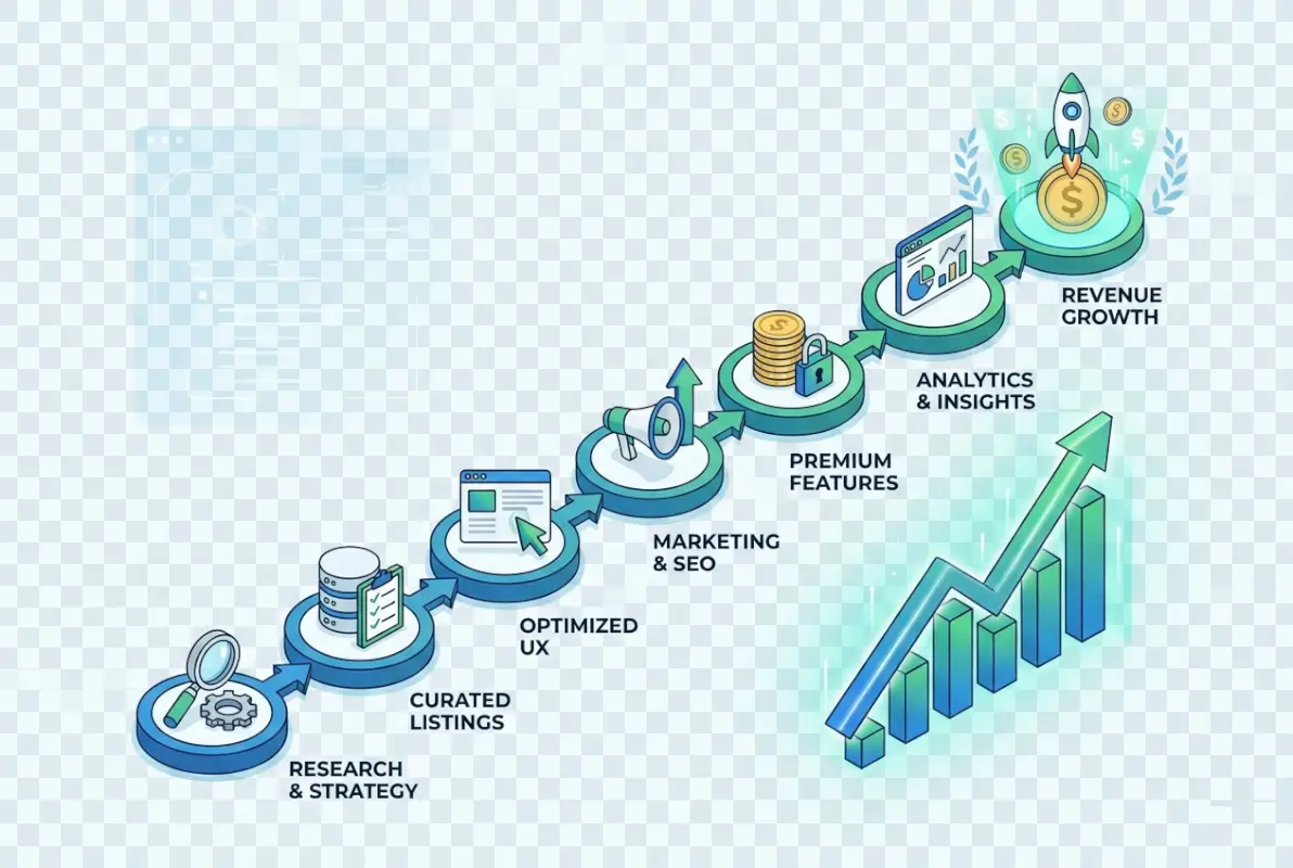 Best practices for 7 Key Steps to Make an Online Directory Website That Drives Revenue