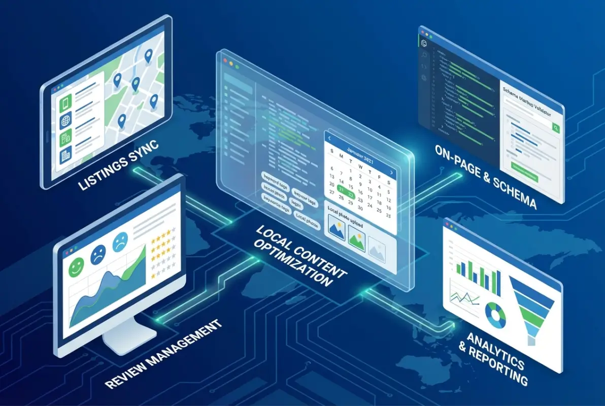 Tools and interfaces for Local Business Listings SEO: 5 Essential Services to Boost Visibility in 2026