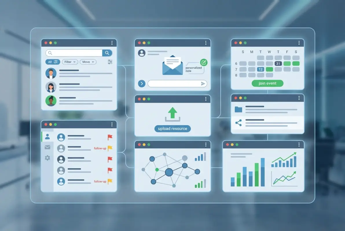 Tools and interfaces for 7 Proven Strategies for Effective Networking That Drive Business Growth