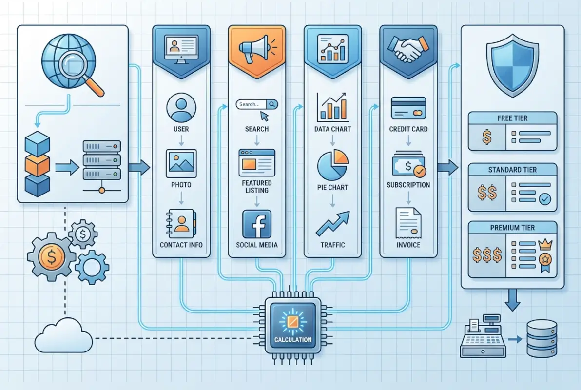 Step-by-step process for Online Directory Pricing: How Much Do They Charge for Listings?