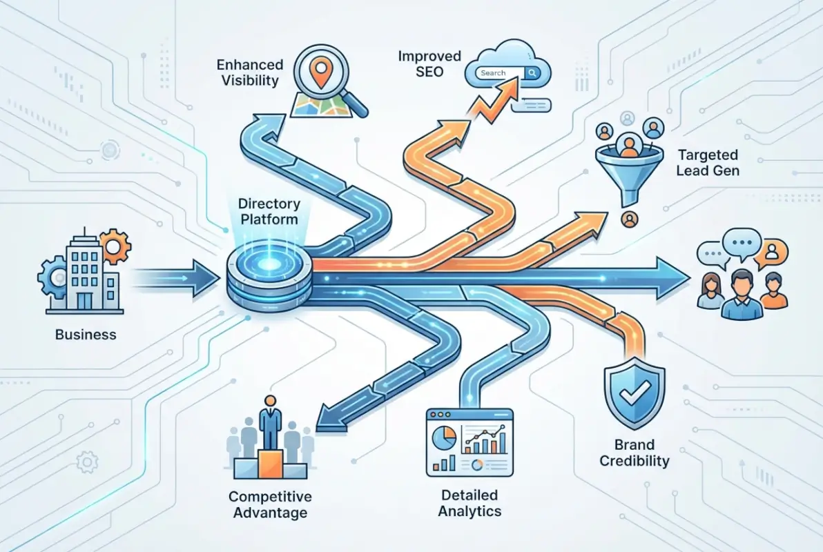 Step-by-step process for Paid Directory Listings: 6 Key Benefits for Businesses to Leverage
