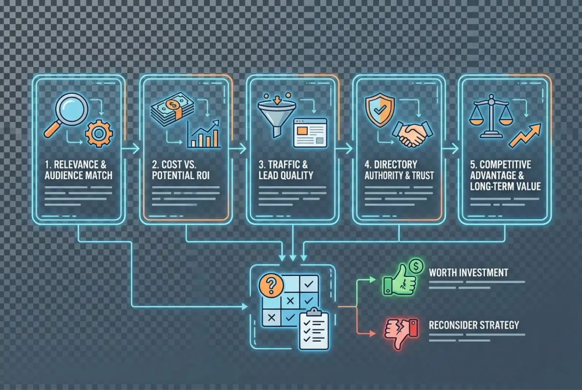 Step-by-step process for Paid Directory Listings: Are They Worth the Investment? 5 Factors to Consider