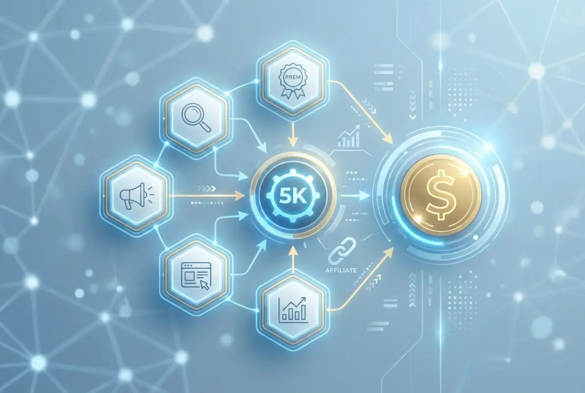 Visual overview of 6 Proven Ways to Monetize a Directory Website (Earn $5K/Month)